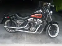 1984 FXR Harley Davidson , 1340 EVO Custom build.