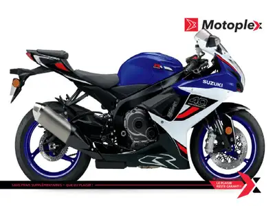 Motoplex St-Eustache GSX-R600Z MEILLEURE PERFORMEUSE DE SA CATEGORIE La Suzuki GSX-R600 continue sa...