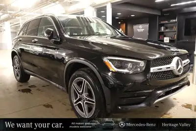 This Mercedes-Benz GLC 300 has a powerful Intercooled Turbo Premium Unleaded I-4 2.0 L/121 engine po...