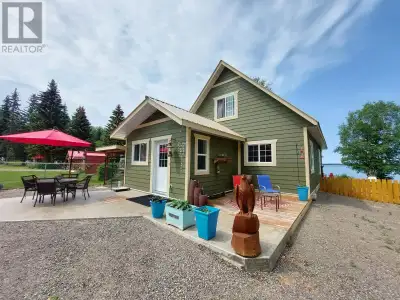 Charming 1-1/2 storey home built in 2008 located on the shoreline of Nulki Lake has so much to offer...