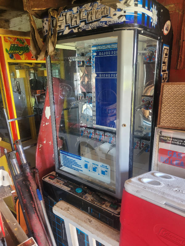 Stacker and claw arcade games in Arts & Collectibles in Belleville