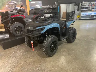 2026 CAN-AM OUTLANDER XT 700 ATV STOCK #A117997 50HP ROTAX ACE ENGINE CVT TRANSMISSION SELECTABLE 2W...
