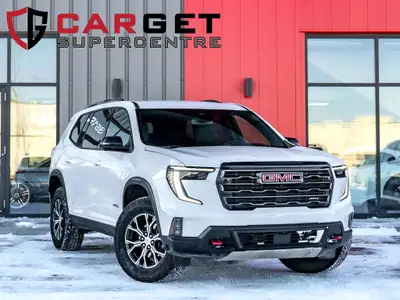 Carget Supercentre is proud to present this 2024 GMC Acadia AT4 EXTERIOR: SUMMIT WHITE INTERIOR: FOR...