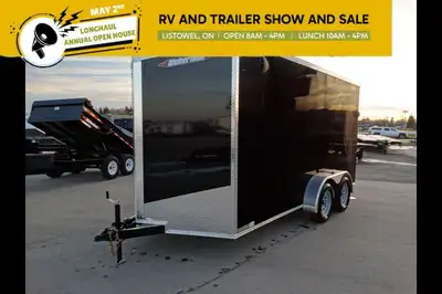 Welcome to Longhaul Trailer Sales Inc Come check out this 7x14 contractor level enclosed trailer! Th...