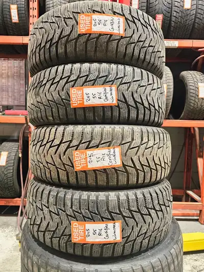 A set of 4 good used P205/55R16 Certified Wintertrek Winter install and balance $500 Loose purchase...