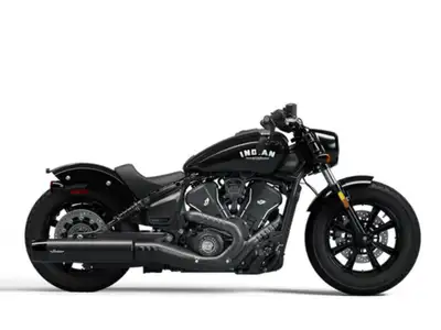 Credit approved in minutes* OACJust...CLICK HERE 2025 Indian Motorcycle Scout Bobber Limited Black M...