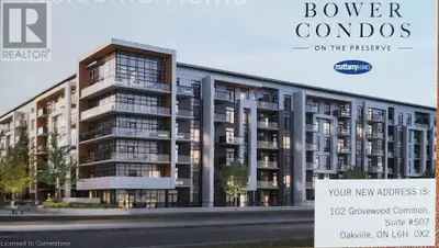 102 GROVEWOOD Common Unit# 507 Oakville, Ontario
