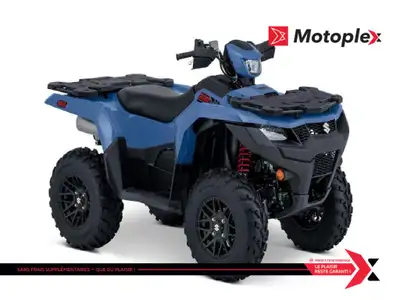 Motoplex St-Eustache KingQuad 750XPZ NOTRE KINGQUAD LE PLUS PUISSANT AVEC DIRECTION ASSISTEE ROUE EN...