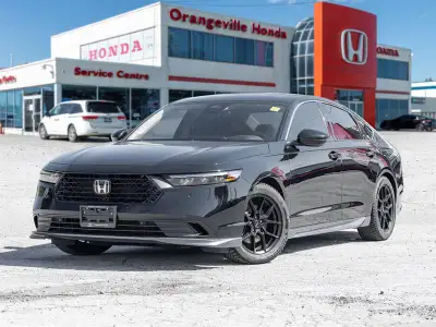 Discover exceptional efficiency and premium refinement with the 2025 Honda Accord Touring Hybrid Sed...