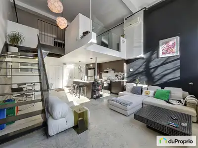 Loft industriel au coeur de Villeray Situé au 8595, rue Saint-Dominique, cet ancien immeuble industr...