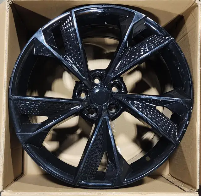 20in Audi Q7/Q8 Rims Black 5 Spoke in Tires & Rims in Markham / York Region - Image 6