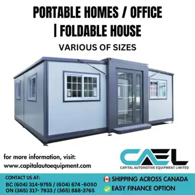 Finance Available: Portable Mobile Homes & Offices | All-Season | Customizable Sizes & Configuration...