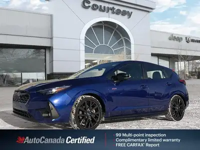 One Owner | Clean Carfax | Immaculate condition! The 2024 Subaru Impreza RS Hatchback, resplendent i...