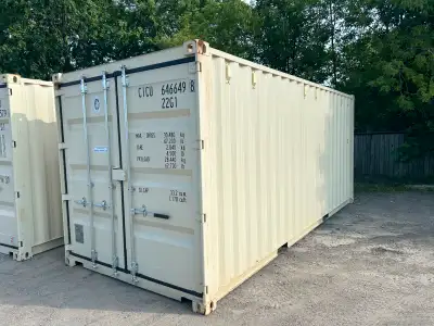 We sell only cargo-worthy sea containers and shipping containers. No leaks, No holes, clean floors i...