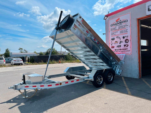 NEW DUMP TRAILERS MANUFACTURED BY CRAMERO TRAILERS Since 1976 in Cargo & Utility Trailers in Hamilton