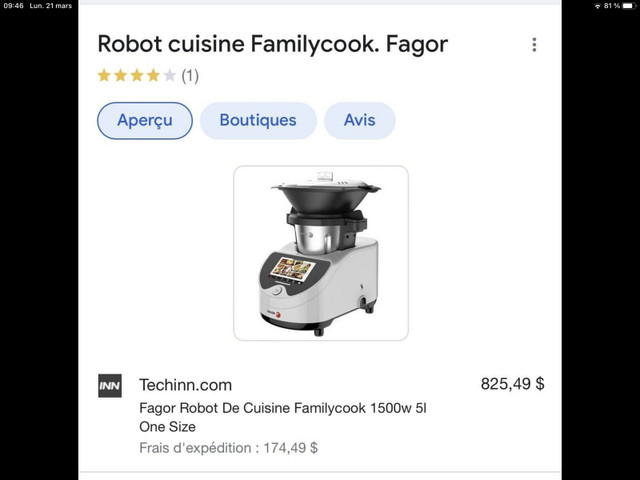 Vendre ou échanger,il est neuf . dans Robots culinaires et mélangeurs  à Thetford Mines - Image 3