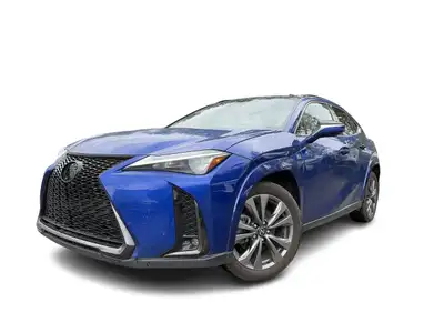 2025 Lexus UX 300h F SPORT Design avec motorisation hybride, rouage intégral AWD et un style audacie...