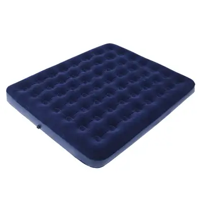 NEW CAMPING AIR MATTRESS DOUBLE AIR BED BLUE SPTY022 SALE $39.95 Flocked air beds are great whether...