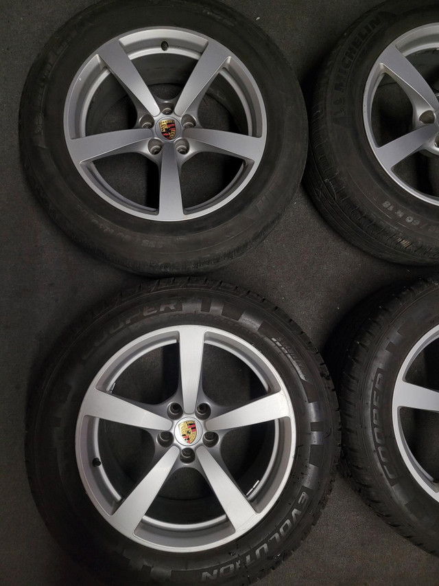 18" Porsche Macan S Wheels - 5x112 dans Pneus et jantes  à Ville de Montréal - Image 2