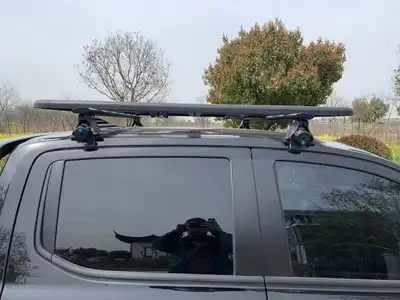 Ford F-Series,Ram,Silverado,GMC Sierra,Toyota Tundra,Tacoma Aluminum Crossbar Roof Rack Rails *After...