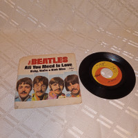 Beatles 45  All You Need Is Love/Baby You're A Rich Man  Sleeve