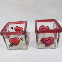 Glass Valentine Cubes Winnipeg Manitoba Preview