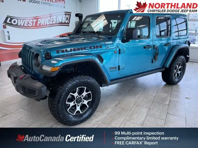 2020 Jeep Wrangler Unlimited Rubicon | 4WD | NAV | Remote Start in Cars & Trucks in Prince George - Image 2
