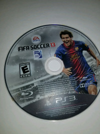 FIFA SOCCER 13 PS3 PLAY STATION DISC BLEU ray disc original. 