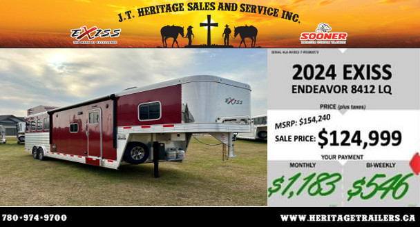 Living Quarters Horse Trailers 8' Wide for Sale in Other in Strathcona County