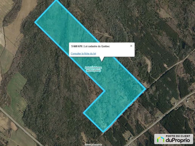 $115,000 - Wood Lot for sale in St-Epiphane — photo 1