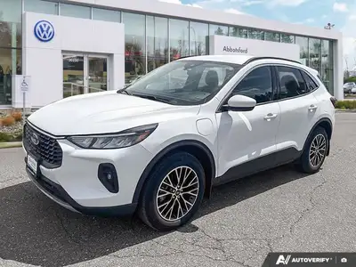 Discover remarkable fuel efficiency and versatile performance in this stunning 2023 Ford Escape PHEV...