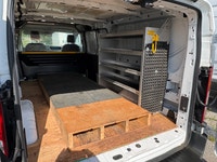 CAN FINANCE or LEASE, 2018 TRANSIT T-250 CARGO VAN, $5,000 UPFITTED Super Clean White Exterior with... (image 1)