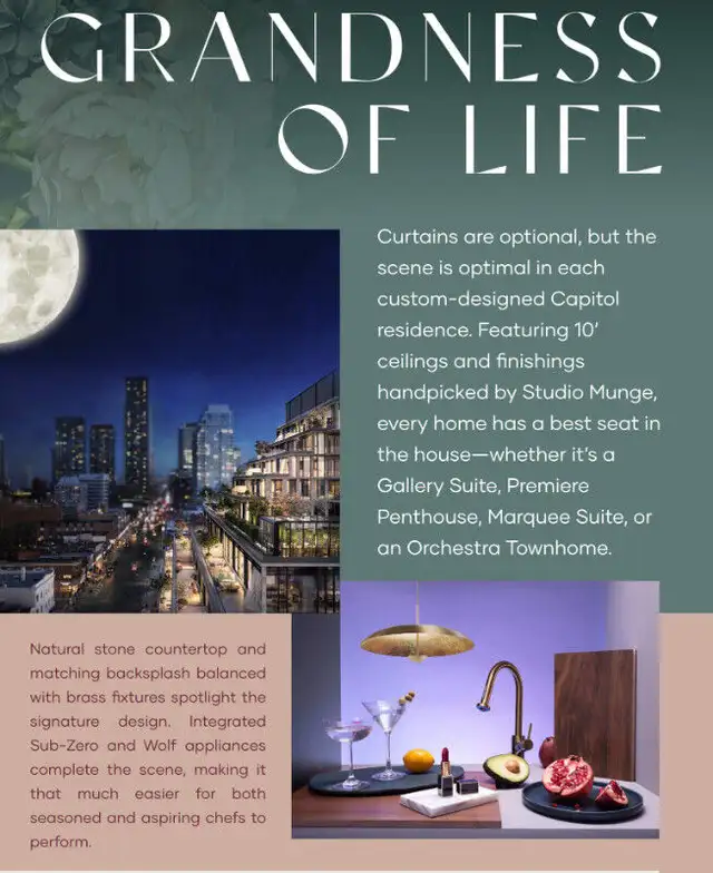 The Capitol Residences - Yonge & Eglinton Ave  *FREE ASSIGNMENT* in Condos for Sale in City of Toronto - Image 3