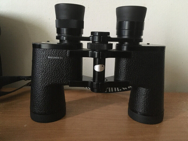 Bushnell Customs binoculars Japan made 8x36 in Fishing, Camping & Outdoors in Red Deer - Image 2