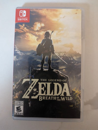 Like New! Legend of Zelda Breath of the Wild for Nintendo Switch