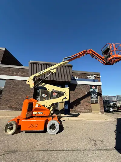 Stock#: S1083 Type: Boom Lift Year: 2008 Make: JLG Model#: E400AJPN Hours: 1,125 Fuel: Electric Lift...