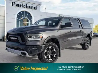 The 2020 Ram 1500 Rebel is built to handle Alberta work and play with *Four Wheel Drive*, a powerful...