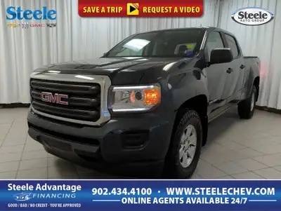 Our 2017 GMC Canyon Crew Cab 4X2 presented in Cyber Gray Metallic offers performance, technology, re...