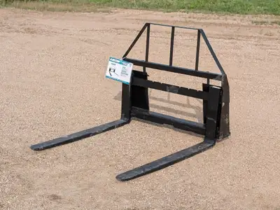 2026 MOWER KING SAII100 Pallet Forks - Skid Steer Attachment - Q/A, 4000 LB Rating, Weight 352 lbs L...