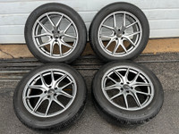 19" Fast FC04 Gunmetal Wheels - Audi Fitment - Michelin Tires