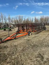 Ajax tine harrows 12 sections 57ft
