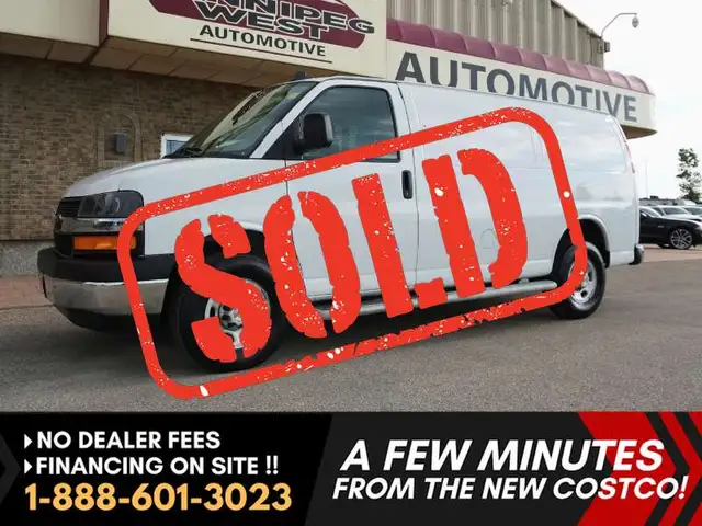 2024 Chevrolet Express 2500 ONLY 23,000 KMS!!! LIKE NEW | CARGO 