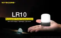 Nitecore LR10 LED Camping Flashlight - Yellow or Black