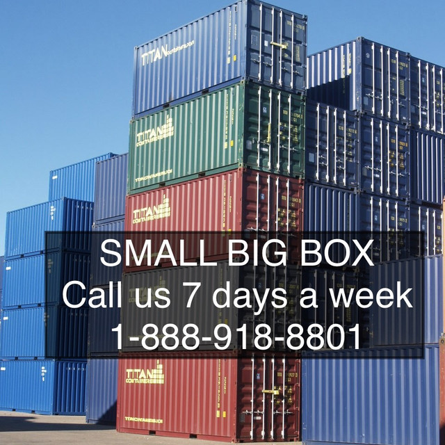 BELLEVILLE SHIPPING CONTAINERS FOR SALE 20FT & 40’FT in Storage Containers in Belleville