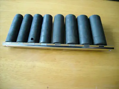 SET OF CRAFTSMAN IMPACT SOCKETS*****LIKE NEW, View more