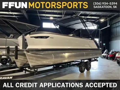 Our Price includes Freight/Preparation. Trailer included. 2023 Manitou Explore 24 Switchback With Tr...