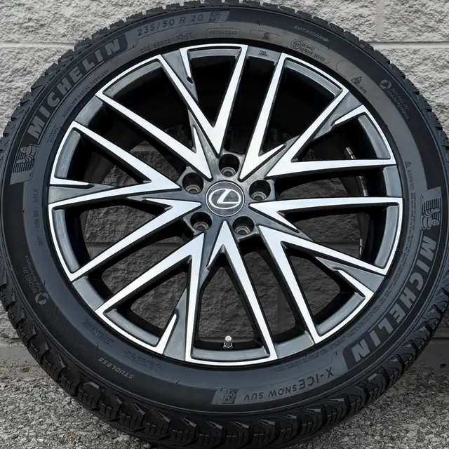 (98%) 4x Lexus NX 20" OEM Winter Wheels Package in Tires & Rims in City of Toronto - Image 3