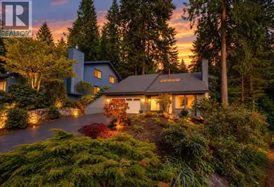 Surrounded by nature and tucked away on a peaceful cul-de-sac in Grouse Woods, this well-maintained...