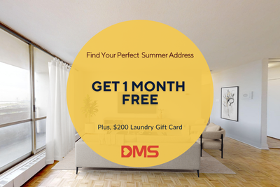 Get 1 Month FREE + $200 Laundry Card Join us for our Open House at 4001 Steeles & 5000 Jane on Satur...