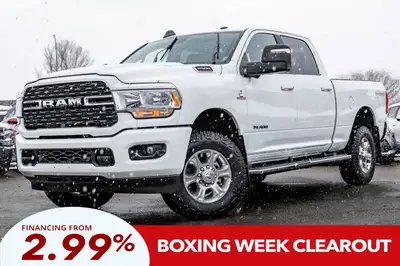 LOW KM! - BIGHORN - 4WD - CUMMINS 6.7L - TURBO DIESEL - NAVIGATION - TOUCHSCREEN Display - APPLE Car...